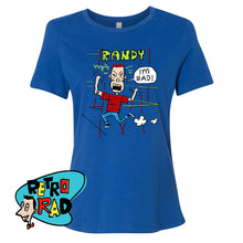 Load image into Gallery viewer, Retro Rad Tee: Randy &#39;I’m Bad&#39; Tee (Women&#39;s)
