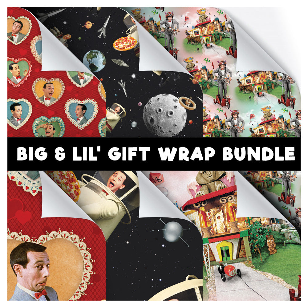 Pee-wee's BIG & Lil' Gift Wrap Trio Bundle