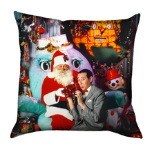 Load image into Gallery viewer, Pee-wee Herman Christmas Special Pillow Cover

