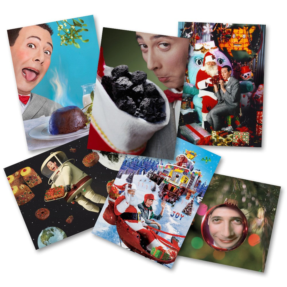 Pee-wee Herman Holiday Card Set